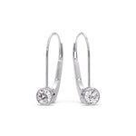 Load image into Gallery viewer, 0.50-ct-lever-back-bezel-set-round-diamond-earrings-in-white-gold-FDEAR11589RO-0.50-CT-ANGLE4-WG?v=1755863039
