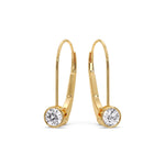 Load image into Gallery viewer, 0.50-ct-lever-back-bezel-set-round-diamond-earrings-in-yellow-gold-FDEAR11589RO-0.50-CT-ANGLE4-YG?v=1755863038
