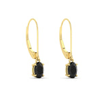 Load image into Gallery viewer, 0.50-ct-leverback-oval-drop-dangle-black-diamond-earrings-in-yellow-gold-fdear11236ovgblackangle3-0.50ct-nl-yg.jpg?v=1765455488