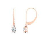 Load image into Gallery viewer, 0.50-ct-leverback-oval-drop-dangle-diamond-earrings-in-rose-gold-fdear11236ovangle4-0.50ct-nl-rg.jpg?v=1765455487