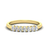 Load image into Gallery viewer, 0.50-ct-oval-seven-stone-diamond-anniversary-band-in-yellow-gold-fdwb8008ovsleep-0.50ct-nl-yg.jpg