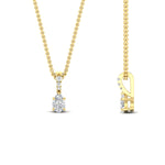 Load image into Gallery viewer, 0.50-ct-pave-bail-pear-cut-diamond-pendant-in-yellow-gold-fdpd11636peangle2-6X4mm-nl-yg.jpg?v=1769774096