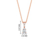 Load image into Gallery viewer, 0.50-ct-pear-shaped-pave-diamond-bail-pendant-in-rose-gold-fdpd11636peangle1-6X4mm-nl-rg-hw.jpg?v=1769773607