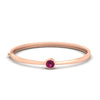 Load image into Gallery viewer, Minimalist Solitaire Bangle Bracelet