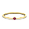 Load image into Gallery viewer, Minimalist Solitaire Bangle Bracelet
