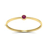 Load image into Gallery viewer, Minimalist Solitaire Bangle Bracelet