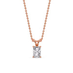Load image into Gallery viewer, 0.50-ct-radiant-cut-solitaire-necklace-in-rose-gold-FDPD8469ANGLE1-RA-0.50-RG.jpg?v=1758796326