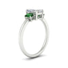 Load image into Gallery viewer, 0.50-ct-radiant-cut-three-stone-emerald-engagement-ring-in-white-gold-fdenr9299ragemgrangle2-0.50ct-nl-wg.jpg