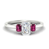 Load image into Gallery viewer, 0.50-ct-radiant-cut-three-stone-pink-sapphire-engagement-ring-in-white-gold-fdenr9299ragsadrpisleep-0.50ct-nl-wg.jpg