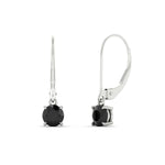 Load image into Gallery viewer, 0.50-ct-round-cut-black-diamond-leverback-dangle-earrings-in-white-gold-fdear11236rogblackangle1-0.50ct-nl-wg.jpg?v=1768373563