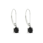 Load image into Gallery viewer, 0.50-ct-round-cut-black-diamond-leverback-dangle-earrings-in-white-gold-fdear11236rogblackangle3-0.50ct-nl-wg.jpg?v=1768373563