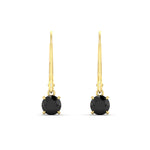 Load image into Gallery viewer, 0.50-ct-round-cut-black-diamond-leverback-dangle-earrings-in-yellow-gold-fdear11236rogblackangle2-0.50ct-nl-yg.jpg?v=1768373563