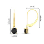 Load image into Gallery viewer, 0.50-ct-round-cut-black-diamond-leverback-dangle-earrings-in-yellow-gold-fdear11236rogblackangle4-0.50ct-nl-yg-hw.jpg?v=1768373563
