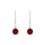 Load image into Gallery viewer, 0.50-ct-round-cut-ruby-leverback-dangle-earrings-in-white-gold-fdear11236rogrudrangle2-0.50ct-nl-wg.jpg?v=1768373562