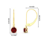 Load image into Gallery viewer, 0.50-ct-round-cut-ruby-leverback-dangle-earrings-in-yellow-gold-fdear11236rogrudrangle4-0.50ct-nl-yg-hw.jpg?v=1768373563