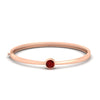 Load image into Gallery viewer, Minimalist Solitaire Bangle Bracelet