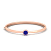 Load image into Gallery viewer, Minimalist Solitaire Bangle Bracelet