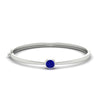 Load image into Gallery viewer, Minimalist Solitaire Bangle Bracelet