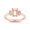 Load image into Gallery viewer, 0.50-ct-semi-mount-three-stone-diamond-engagement-ring-in-rose-gold-fdenr9299smangle5-0.50ct-nl-rg.jpg