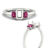 Load image into Gallery viewer, 0.50-ct-semi-mount-three-stone-pink-sapphire-engagement-ring-in-white-gold-fdenr9299smgsadrpiangle3-0.50ct-nl-wg.jpg