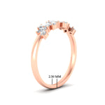 Load image into Gallery viewer, 0.50-ct-vintage-diamond-wedding-bands-for-women-in-rose-gold-fdw2308angle2-0.50ct-nl-rg-hw