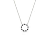 Load image into Gallery viewer, 0.50-ct.-circle-black-diamond-anniversary-pendant-in-FDPD11271GBLACK-0.50CT -NL-WG