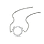 Load image into Gallery viewer, 0.50-ct.-circle-diamond-anniversary-pendant-in-FDPD11271-0.50CT -NL-WG