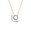 Load image into Gallery viewer, 0.50-ct.-circle-emerald-anniversary-pendant-in-FDPD11271GEMGR-0.50CT -NL-RG