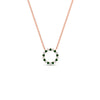Load image into Gallery viewer, 0.50-ct.-circle-emerald-anniversary-pendant-in-FDPD11271GEMGR-0.50CT -NL-RG