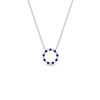 Load image into Gallery viewer, 0.50-ct.-circle-sapphire-anniversary-pendant-in-FDPD11271GSABL-0.50CT -NL-WG
