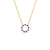 Load image into Gallery viewer, 0.50-ct.-circle-sapphire-anniversary-pendant-in-FDPD11271GSABL-0.50CT -NL-YG