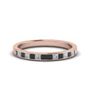 Load image into Gallery viewer, 0.50-ct.-princess-cut-channel-wedding-ring-for-her-with-black-diamond-in-14K-rose-gold-FD8382-0.50CTBGBLACK-NL-RG