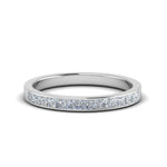 Load image into Gallery viewer, 0.50-ct.-princess-cut-diamond-channel-wedding-ring-for-her-in-950-Platinum-FD8382-0.50CTBNL-WG