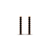 Load image into Gallery viewer, 0.50-ctw-huggie-hoop-black-diamond-earrings-in-rose-gold-FDEAR11260GBLACKANGLE2-0.50-NL-RG