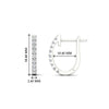 Load image into Gallery viewer, 0.50-ctw-huggie-hoop-diamond-earrings-in-white-gold-FDEAR11260ANGLE2-0.50-NL-WG
