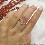 Load image into Gallery viewer, 0.50caratdiamondmarquisecutirishsolitaireengagementringin14kwhitegold-FD8541R-0.50CT_8