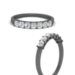 Load image into Gallery viewer, 0.70-carat-basket-prong-7-asscher-cut-anniversary-ring-in-black-gold-FD10118B-0.10-ANGLE3-NL-BG