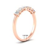 Load image into Gallery viewer, 0.70-carat-basket-prong-7-asscher-cut-anniversary-ring-in-rose-gold-fdwb8008asangle2-0.75ct-nl-rg-hw.jpg?v=1774260284