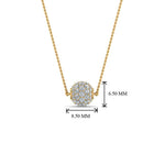 Load image into Gallery viewer, 0.70-ct-gold-ball-pendant-jewelry-for-herin-yellow-gold-FDPD8433ANGLE2-NL-YG-HW