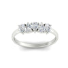 Load image into Gallery viewer, 0.75-carat-5-stone-wedding-band-diamond-teardrop-in-white-gold-fdwb8008peangle5-0.75ct-nl-wg.jpg