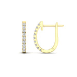 Load image into Gallery viewer, 0.75-carat-classic-diamond-huggie-hoop-earring-in-yellow-gold-FDEAR11260ANGLE2-0.75-NL-YG