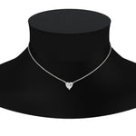 Load image into Gallery viewer, Classic Heart Solitaire Pendant