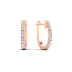 Load image into Gallery viewer, 0.75-carat-huggie-hoops-in-rose-gold-FDEAR11260ANGLE2-0.75-NL-RG