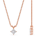 Load image into Gallery viewer, 0.75-carat-princess-cut-kite-solitaire-diamond-pendant-in-rose-gold-FDPD10811prangle3-0.75_ct-rg?v=1758014492