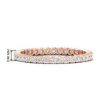 Load image into Gallery viewer, 0.75-carat-round-bezel-set-diamond-eternity-wedding-band-in-rose-gold-FD8072ROB-0.72CT-NL-RG-HW?v=1774347027