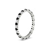 Load image into Gallery viewer, 0.75-carat-round-cut-bezel-set-diamond-and-black-diamond-eternity-wedding-band-in-white-gold-FD8072ROBGBLACKANGLE2-0.72CT-NL-WG?v=1774347027