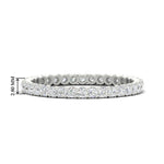 Load image into Gallery viewer, 0.75-carat-round-cut-bezel-set-diamond-eternity-wedding-band-in-white-gold-FD8072ROB-0.72CT-NL-WG-HW?v=1774347027