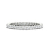 Load image into Gallery viewer, 0.75-carat-round-cut-bezel-set-diamond-eternity-wedding-band-in-white-gold-FD8072ROB-0.72CT-NL-WG?v=1774347027