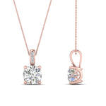 Load image into Gallery viewer, 0.75-carat-round-cut-diamond-filigree-pendant-in-FDPD10681RO-0.75CTANGLE2-NL-RG