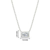 Load image into Gallery viewer, 0.75-ct-east-west-radiant-cut-bezel-diamond-pendant-in-white-gold-fdpd11763raangle1-0.75ct-nl-wg-hw.jpg